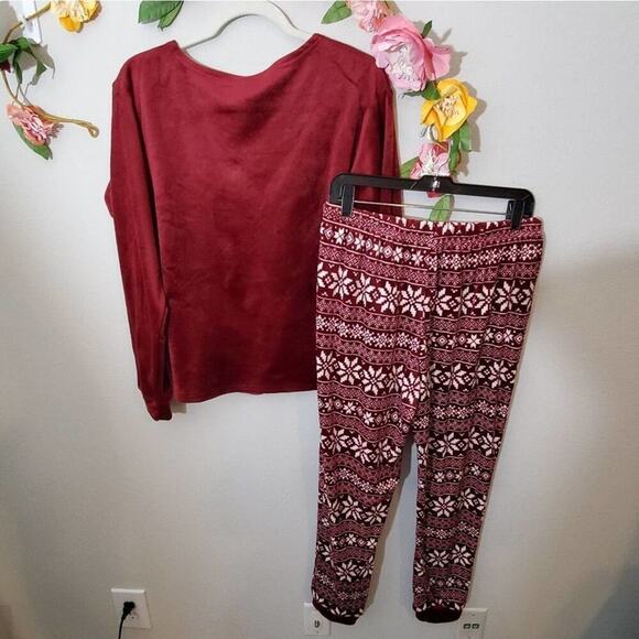 BORN super soft velour pajamas loungewear set size large‎ - Picture 2 of 5